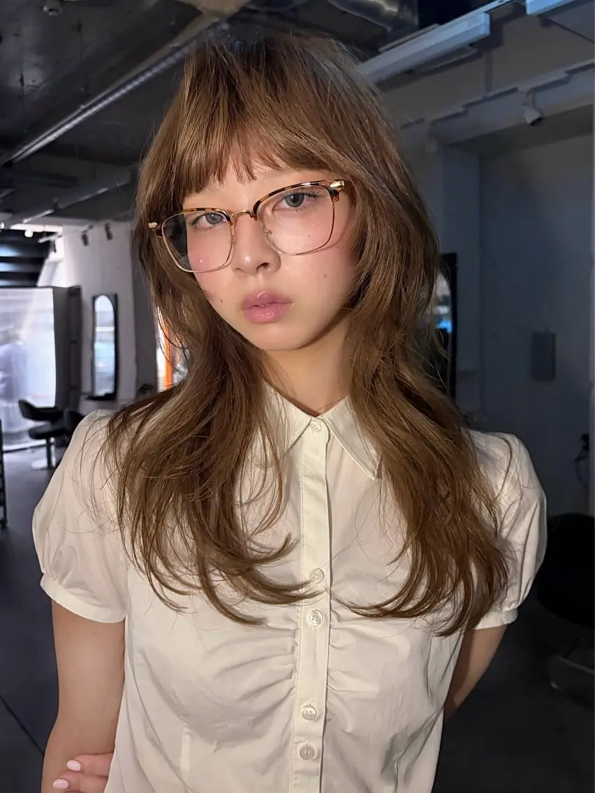 ロング SITY. NENE /カラーモデルのヘアスタイル