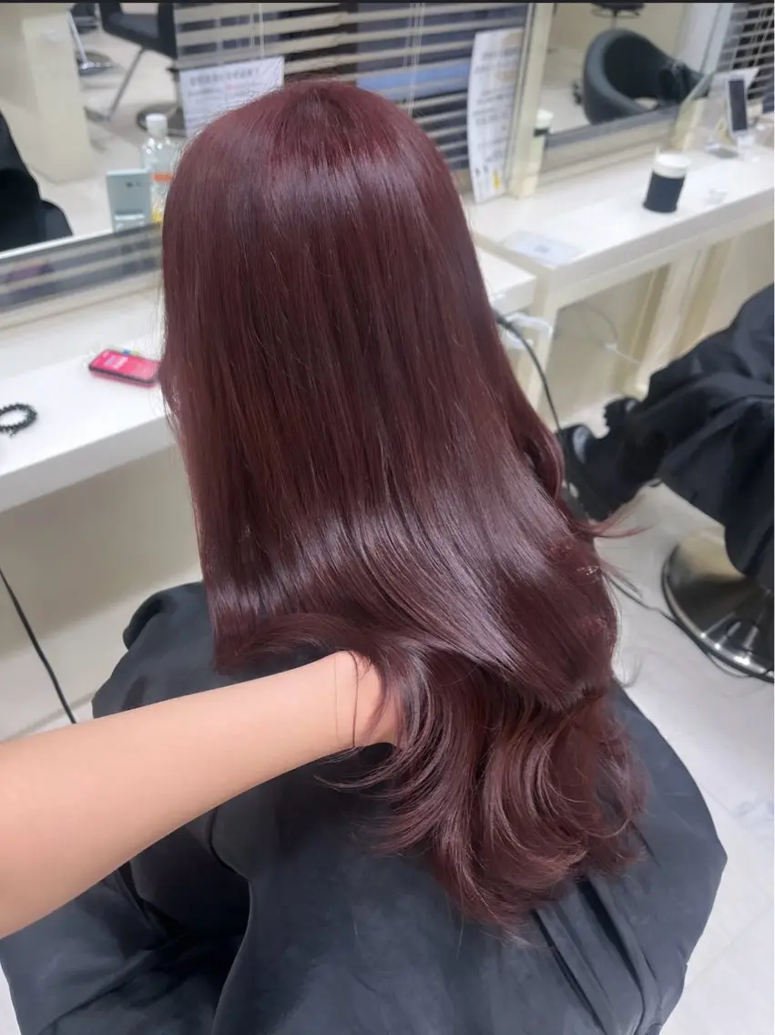 ロング カラー ブリーチ ブリーチなしカラー 大人上品ベージュ 🎀HARUNAのヘアスタイル