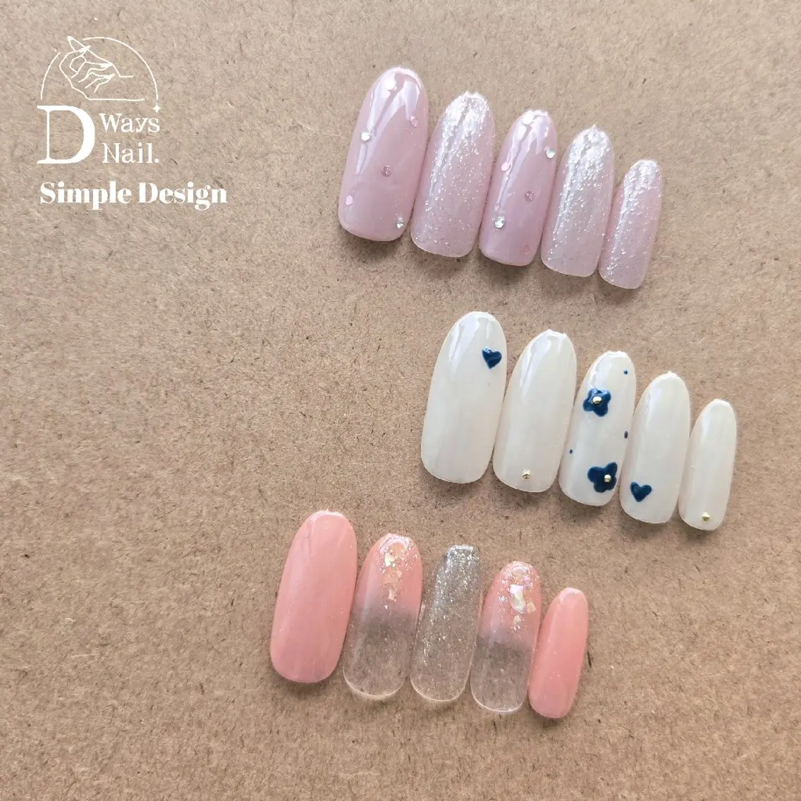 ネイル シンプルネイル ハンドネイル Dways Nailのネイルデザイン