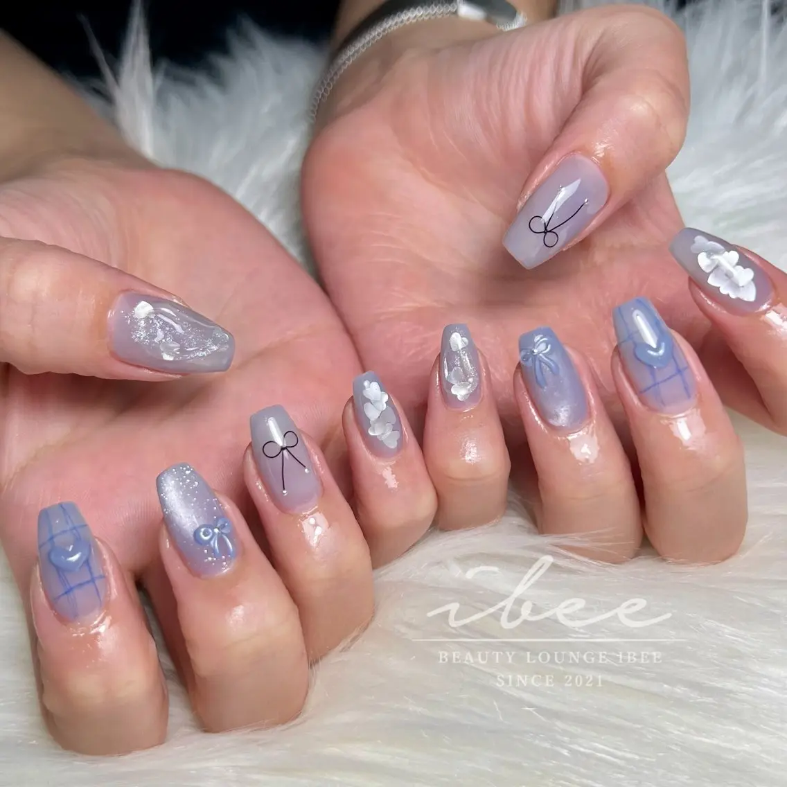 ネイル ハンドネイル ibee nail 🤍yumiのネイルデザイン