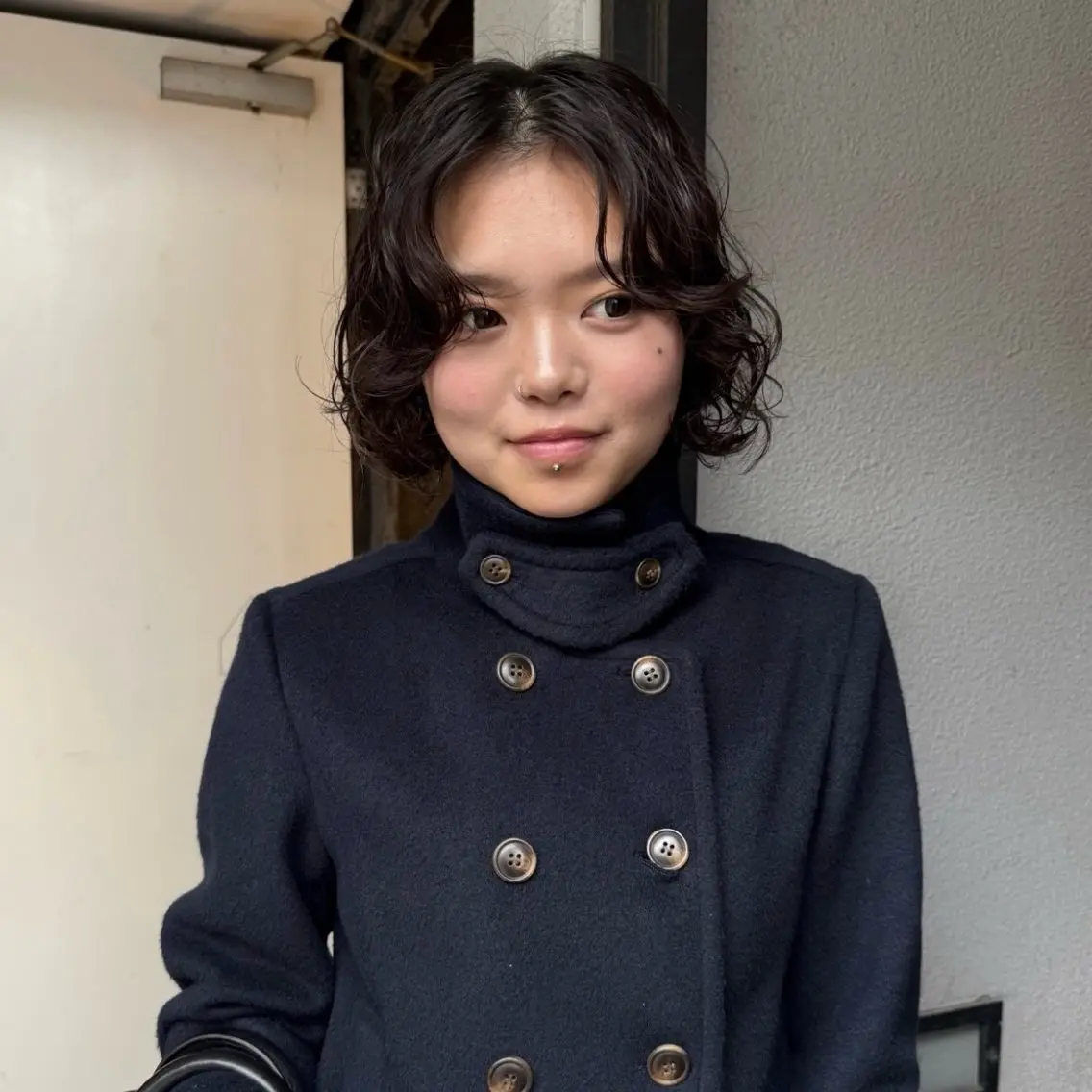 🧶カット＋ゆるふわパーマ【ショートヘア】🧶ナチュラルに馴染むパーマをかけたい方🧵🧵🧵の写真