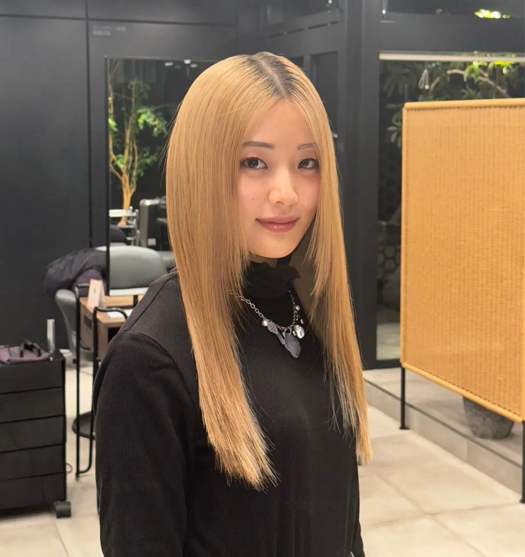 ロング 海外風レイヤーカット Haruのヘアスタイル