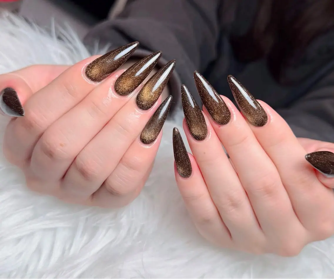 ネイル アートネイル フレンチネイル ジェルネイル 韓国ネイル マグネットネイル HAPPI NAIL 大国町のネイルデザイン