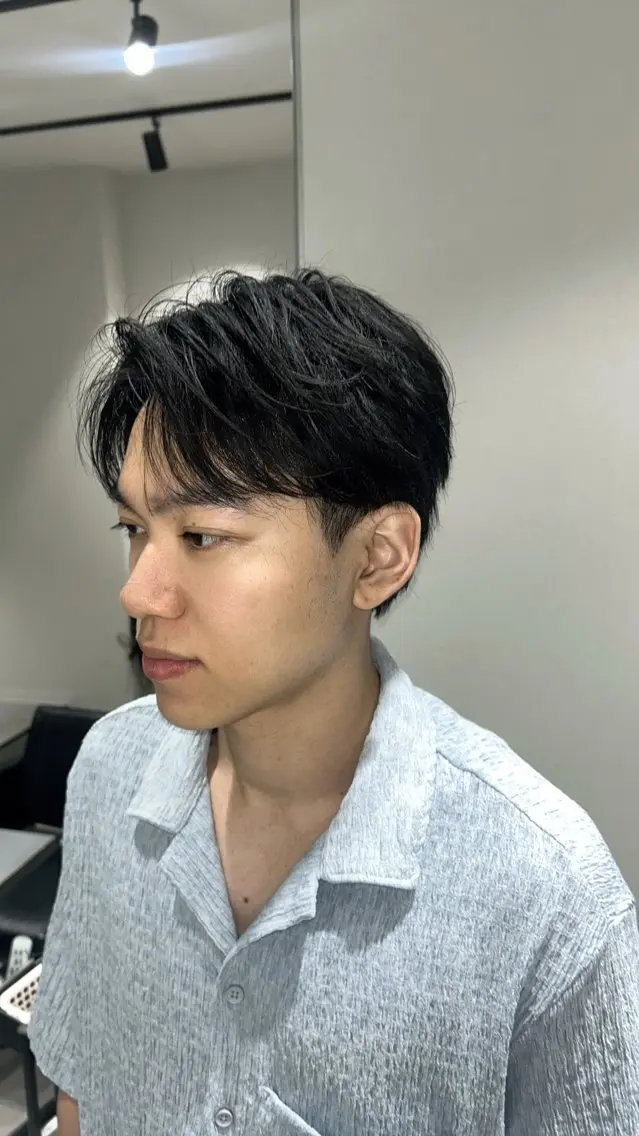 メンズ 三浦千裕 メンズカットのヘアスタイル