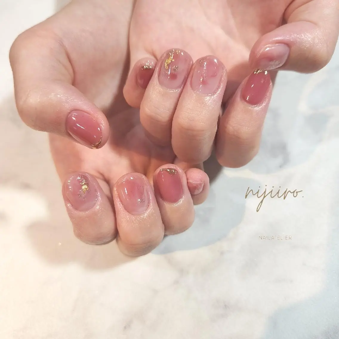 ネイル ハンドネイル nijiiro🌈 サトウのネイルデザイン