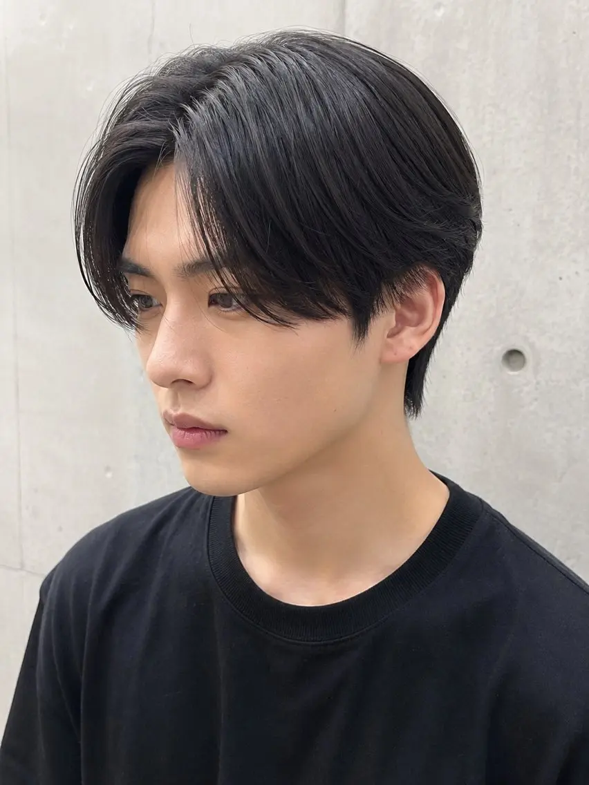 ショート メンズ 押川 新太朗のヘアスタイル