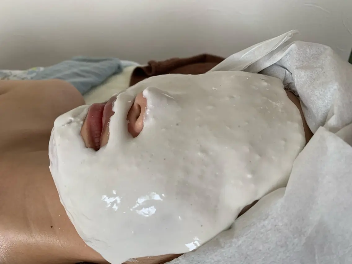 【平日10:00~15:00予約限定♡】ぷるぷる生ハーブマスク🤍🌿‬リフトアップ/引き締め/たるみ毛穴ケア★の写真