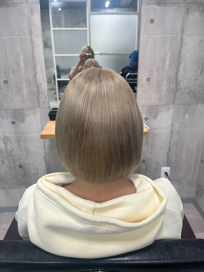 カラー カット ヘアカラー トリートメント ヘアセット newi赤羽 HINATAのヘアスタイル