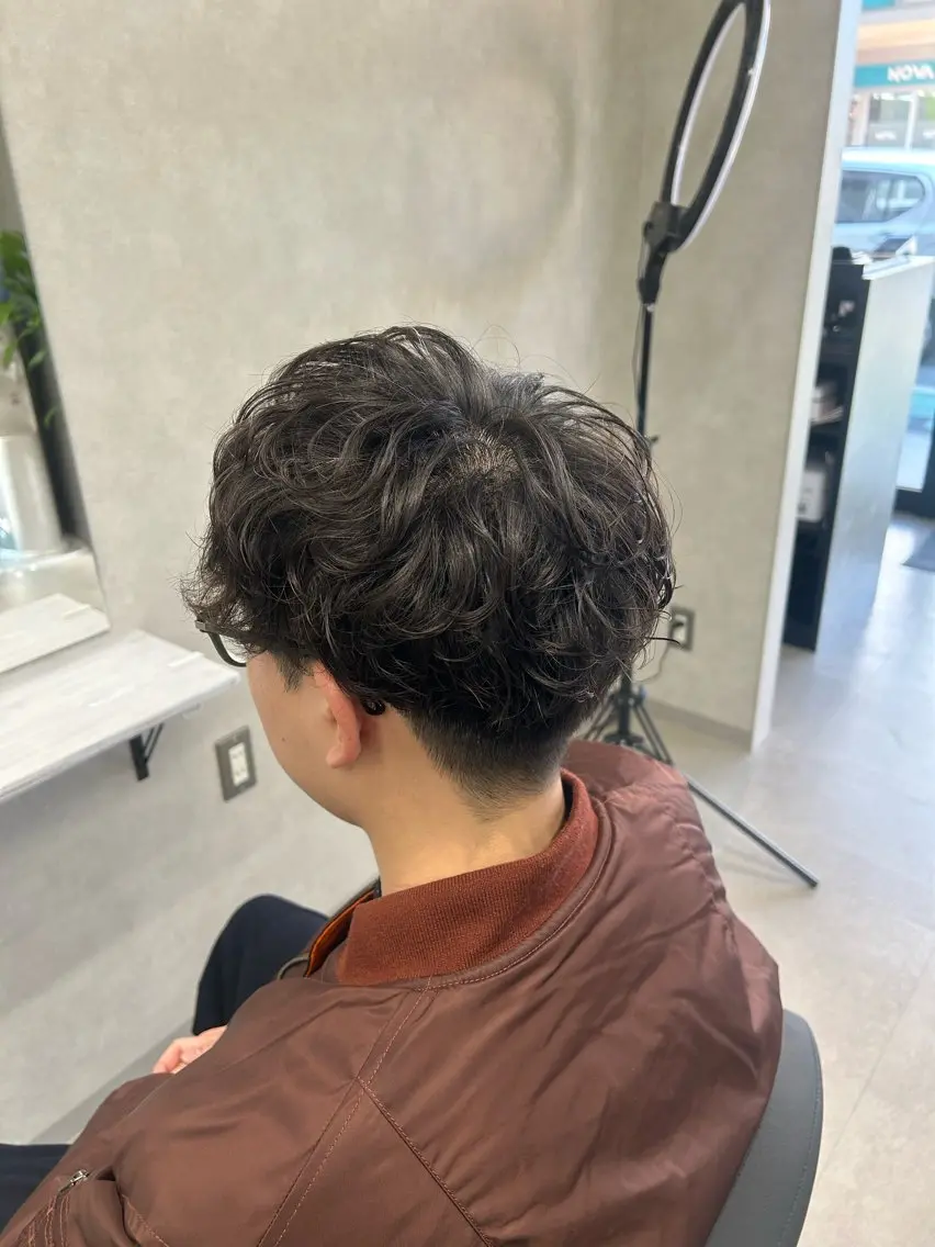 【メンズ限定価格】カット＋パーマの写真