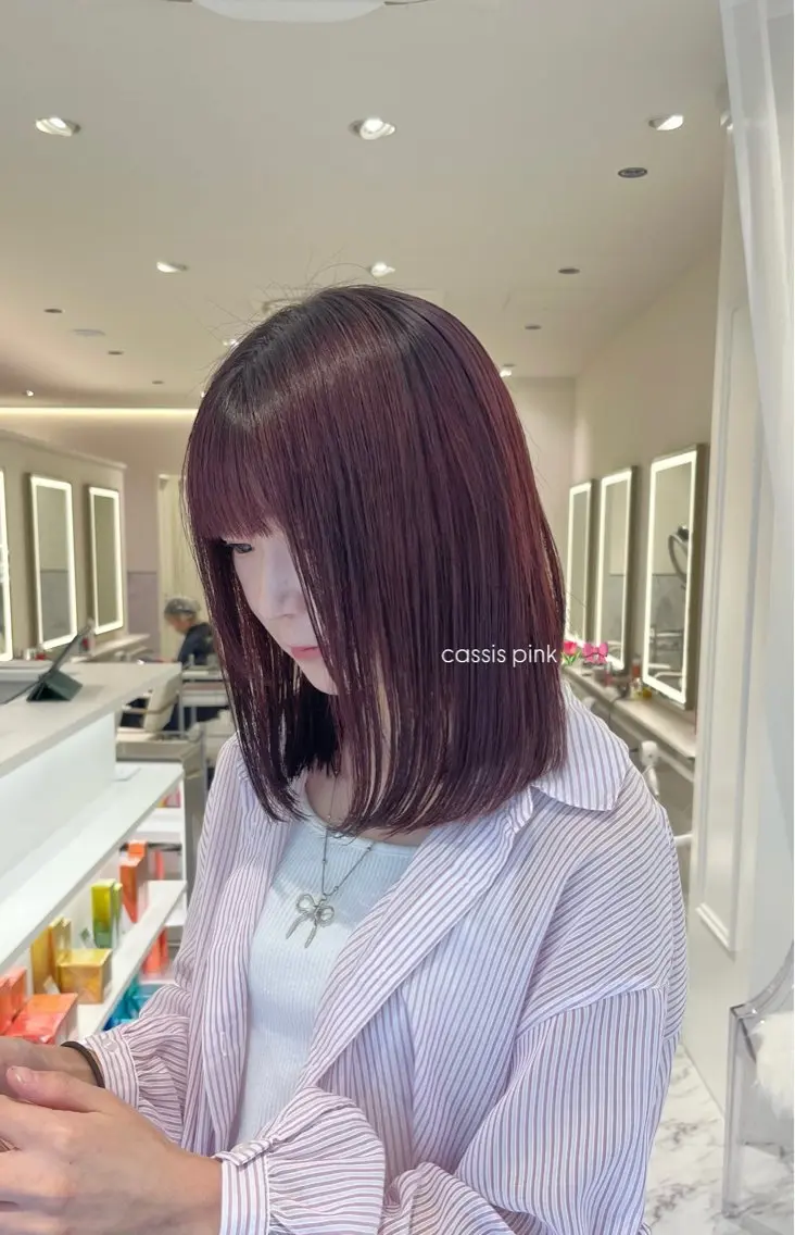 ミディアム カラー ParveMix / 山本 玲南🫧🪽のヘアスタイル