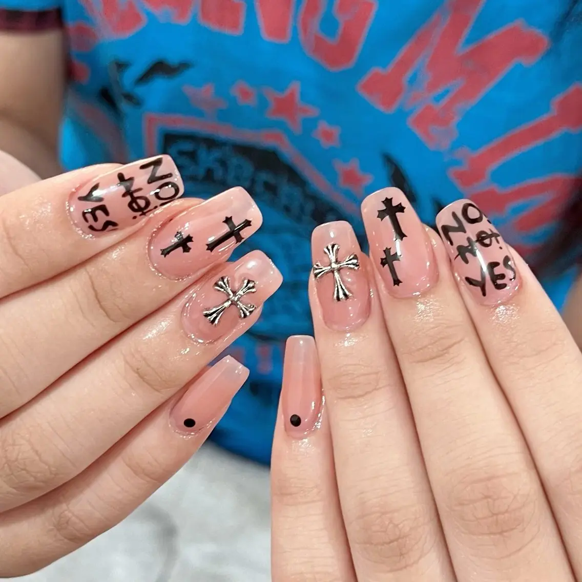 ネイル 韓国ネイル ワンホンネイル ハンドネイル ハンドケア Kawaii _Nailのネイルデザイン