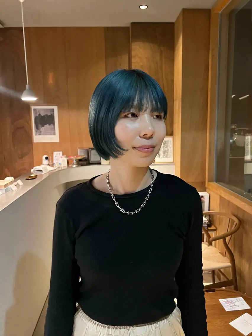 ショート 丸みショート ショートヘア カット ヘアカラー cocoro /レイヤーカットのヘアスタイル