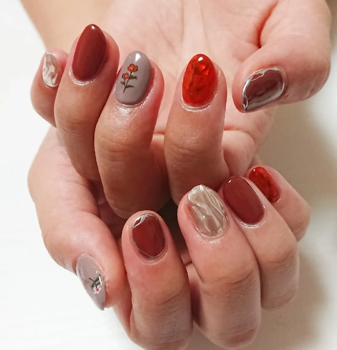 ネイル ニュアンスネイル ハンドネイル Lilith Nailのネイルデザイン