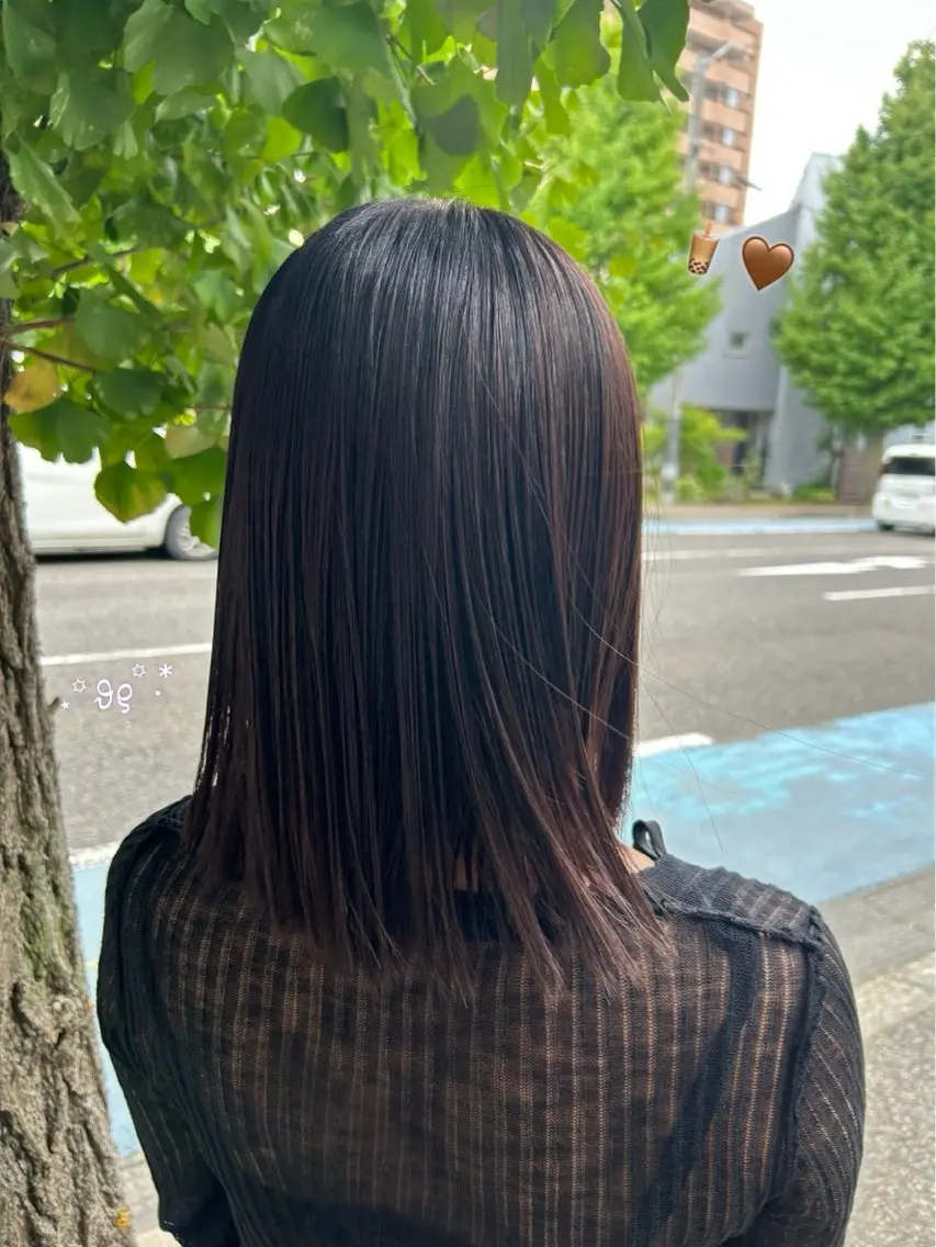 ミディアム オタク美容師 ゆいのヘアスタイル