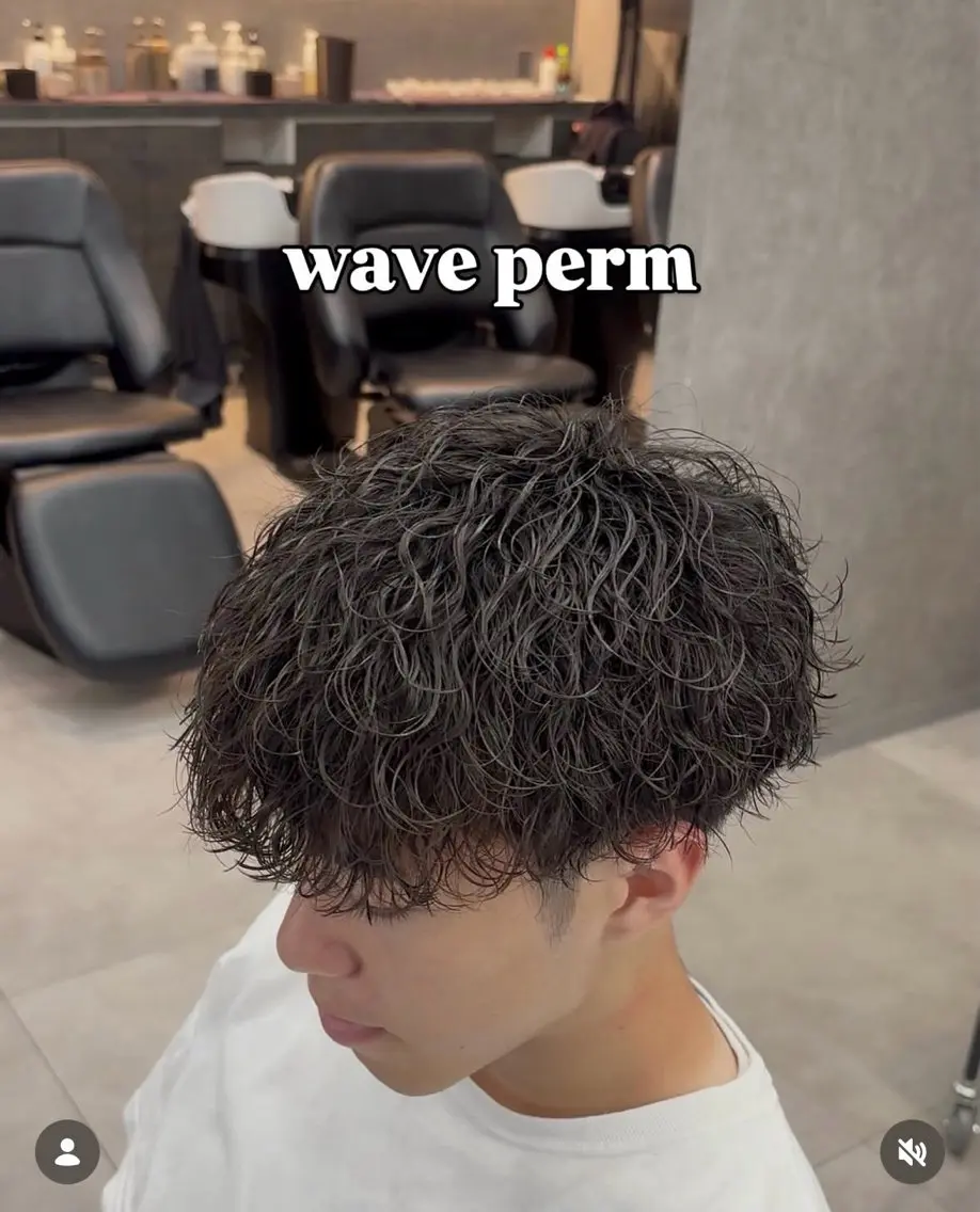 ミディアム ミディアムパーマ カット パーマ stance田村 丈晴/カラー/パーマのヘアスタイル