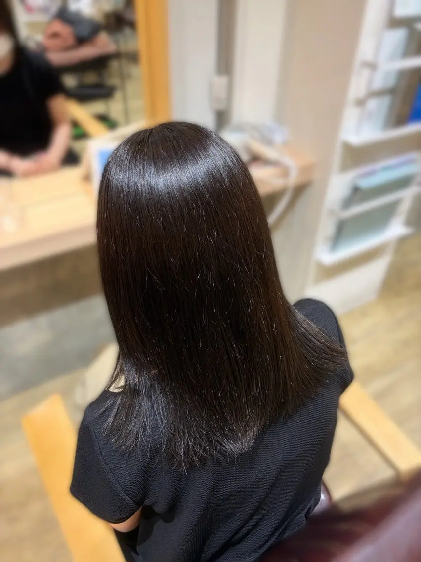 ミディアム カラー ヘアカラー kaede🐑🌟 CIEL四条河原町のヘアスタイル