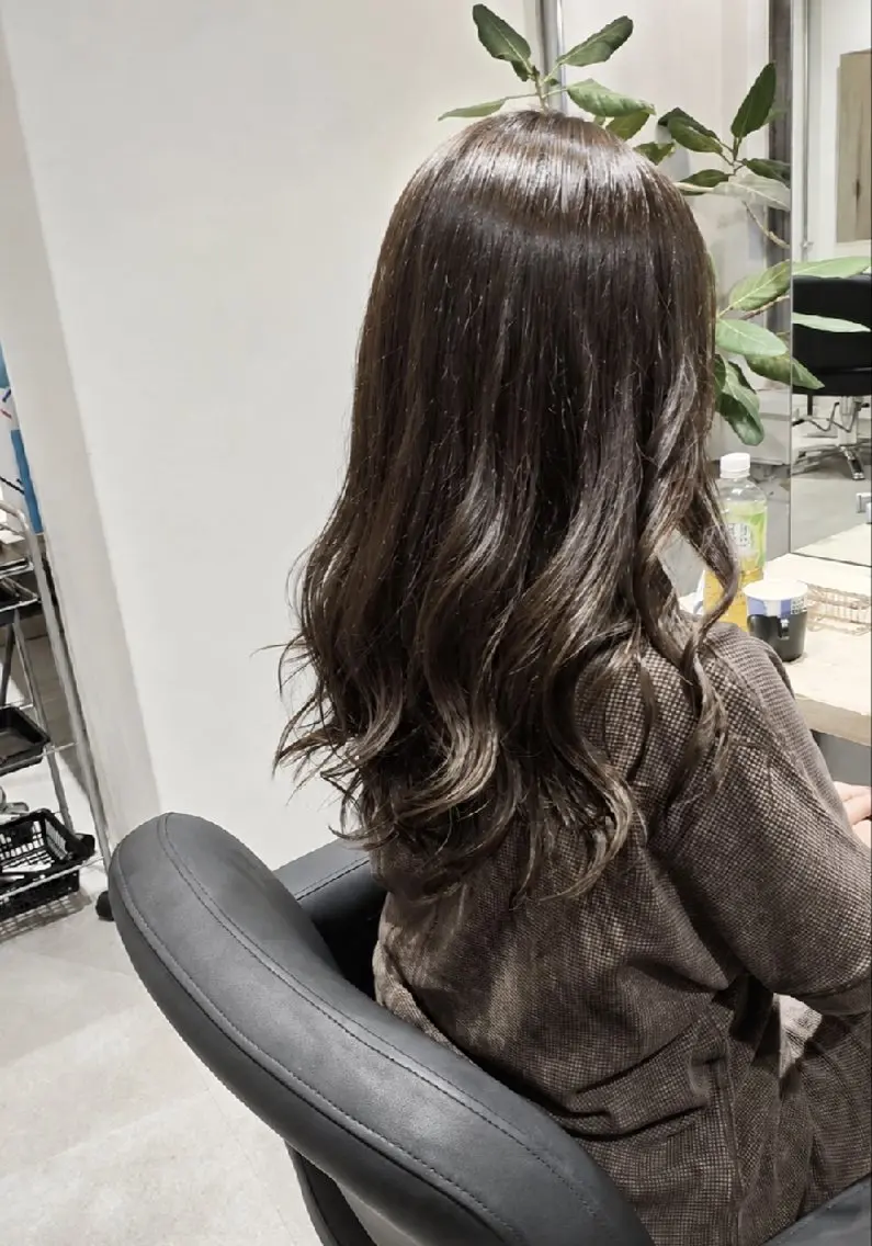 ロング カラー EIGHT北千住 ✨齋藤真理子のヘアスタイル
