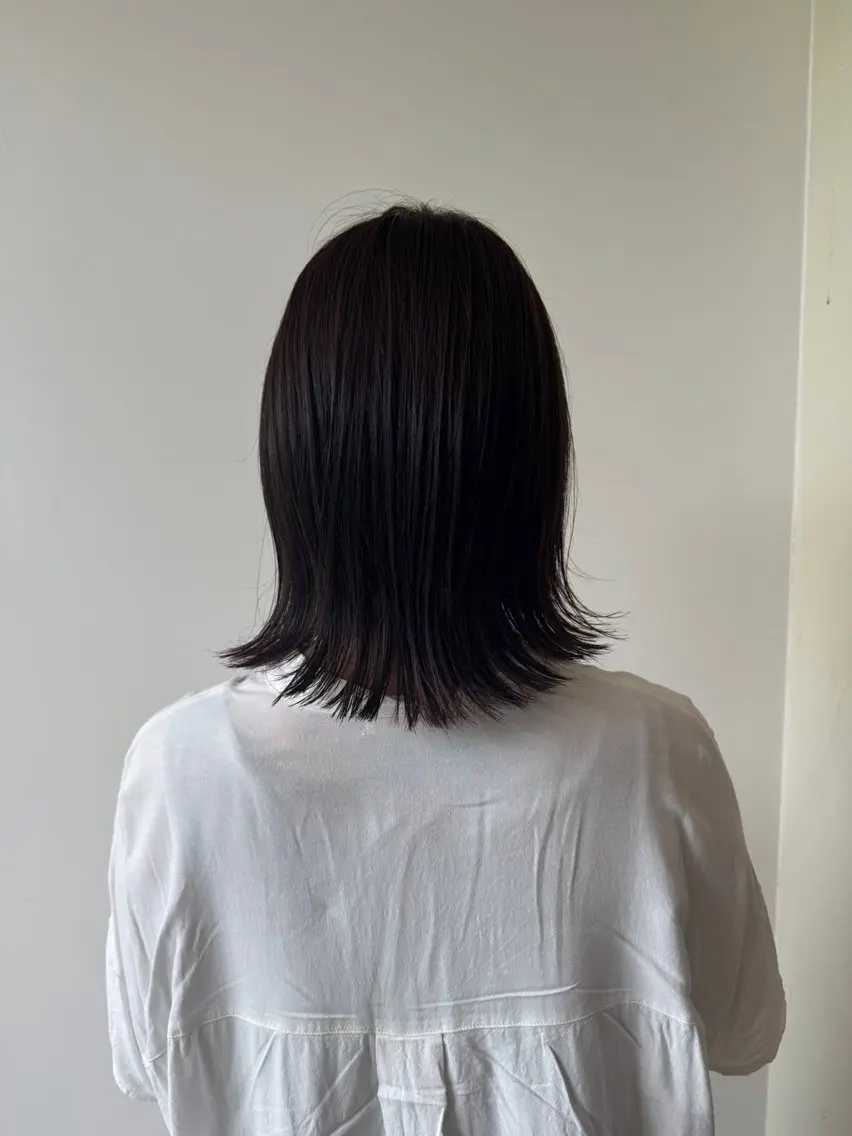 ミディアム ヘアカラー mio/ カットモデル募集中のヘアスタイル