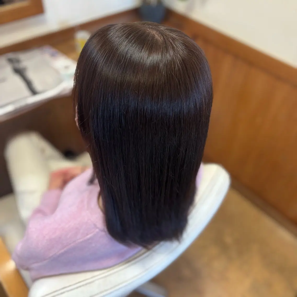 カラー Beam 深澤のヘアスタイル