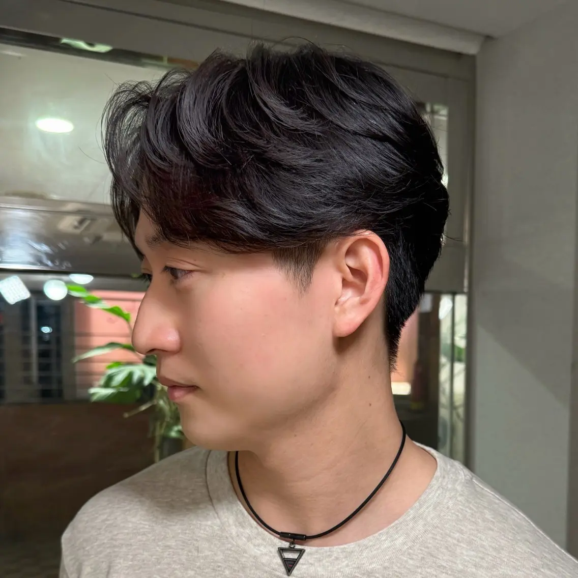 【仕事終わりにオススメ】✨日々の疲れ吹っ飛び✨似合わせメンズカット＋極みベットスパ10分/センターパート✂️の写真