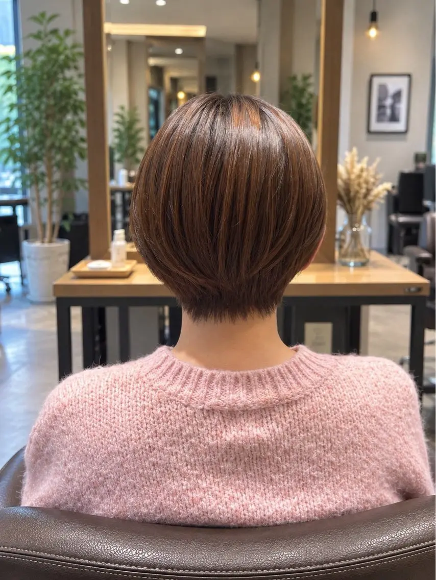 カット+イルミナカラー🩵 プチスパ付きの写真