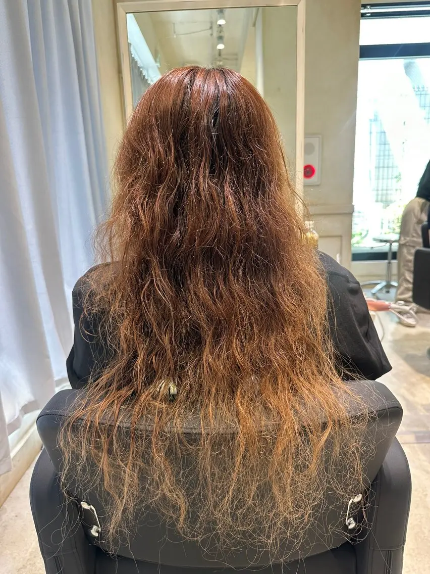 セミロング 仲尾 翔也のヘアスタイル