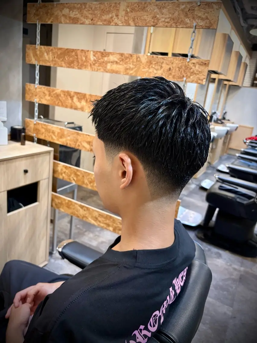 ショート メンズ 💈barber 中根 龍星のヘアスタイル