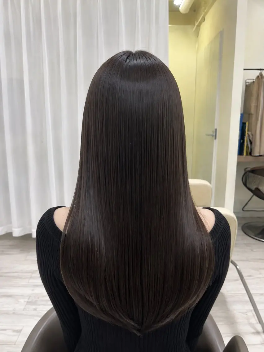 ロング カラー 透明感カラー/ 野中麻衣のヘアスタイル