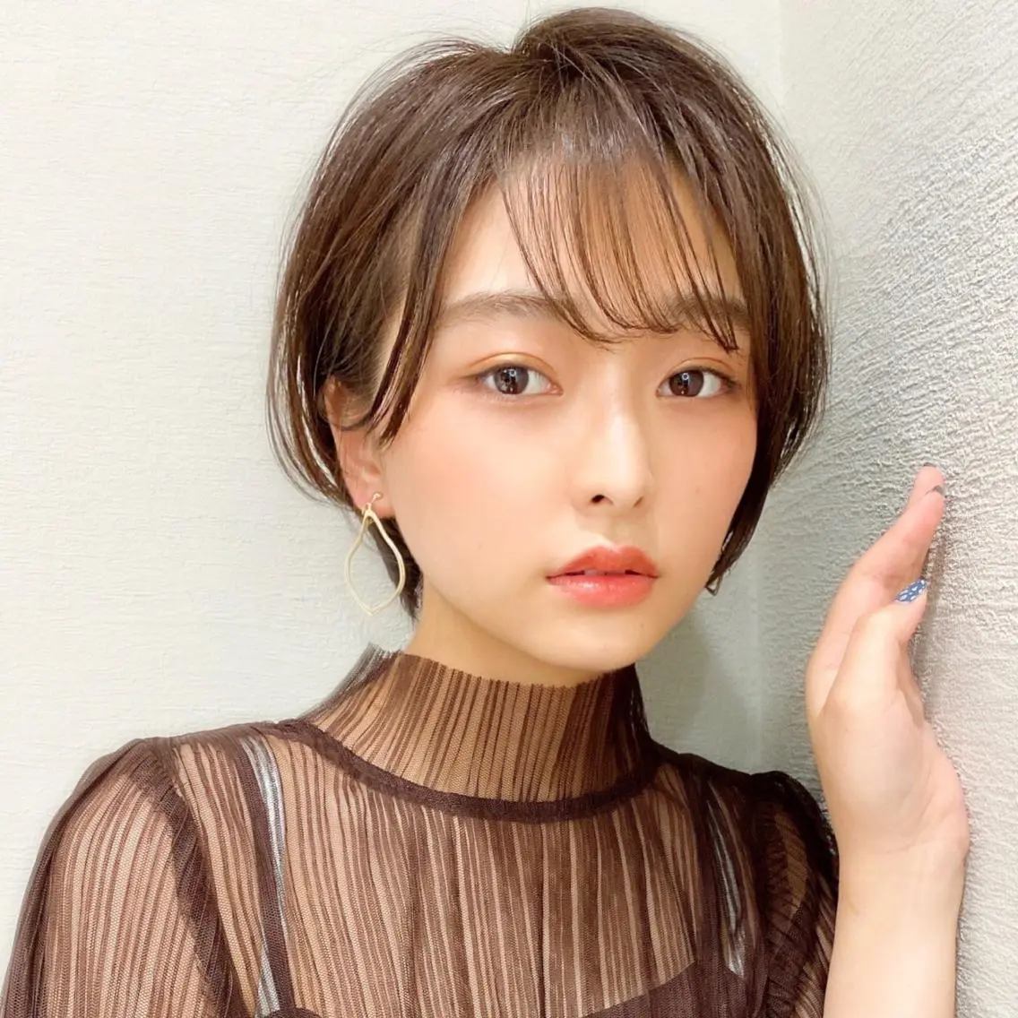 ショート カラー パーマ ヘアアレンジ キッズ ネイル マツエク・マツパ ショートヘア トリートメント ニュアンスネイル ショートネイル ニュアンスパーマ ショートの神✨AFL OAT 井上康平のヘアスタイル
