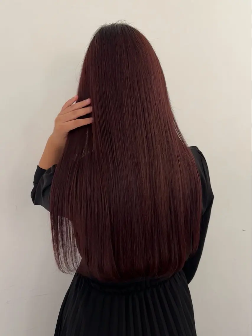 ロング カット トリートメント ハシヅメ キョウカのヘアスタイル