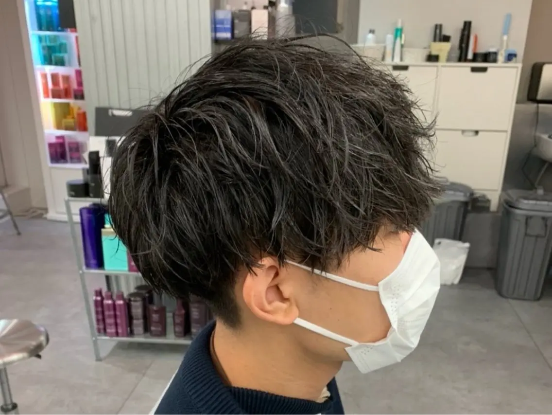 パーマ メンズ カット パーマ パーマ支持率No.1 ❤️🔥安成弾のヘアスタイル