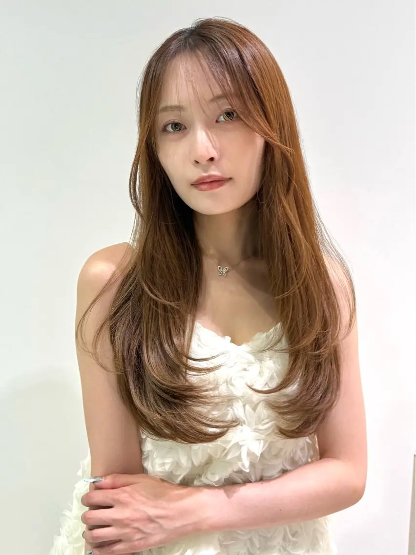 ロング 松本 瑚心のヘアスタイル