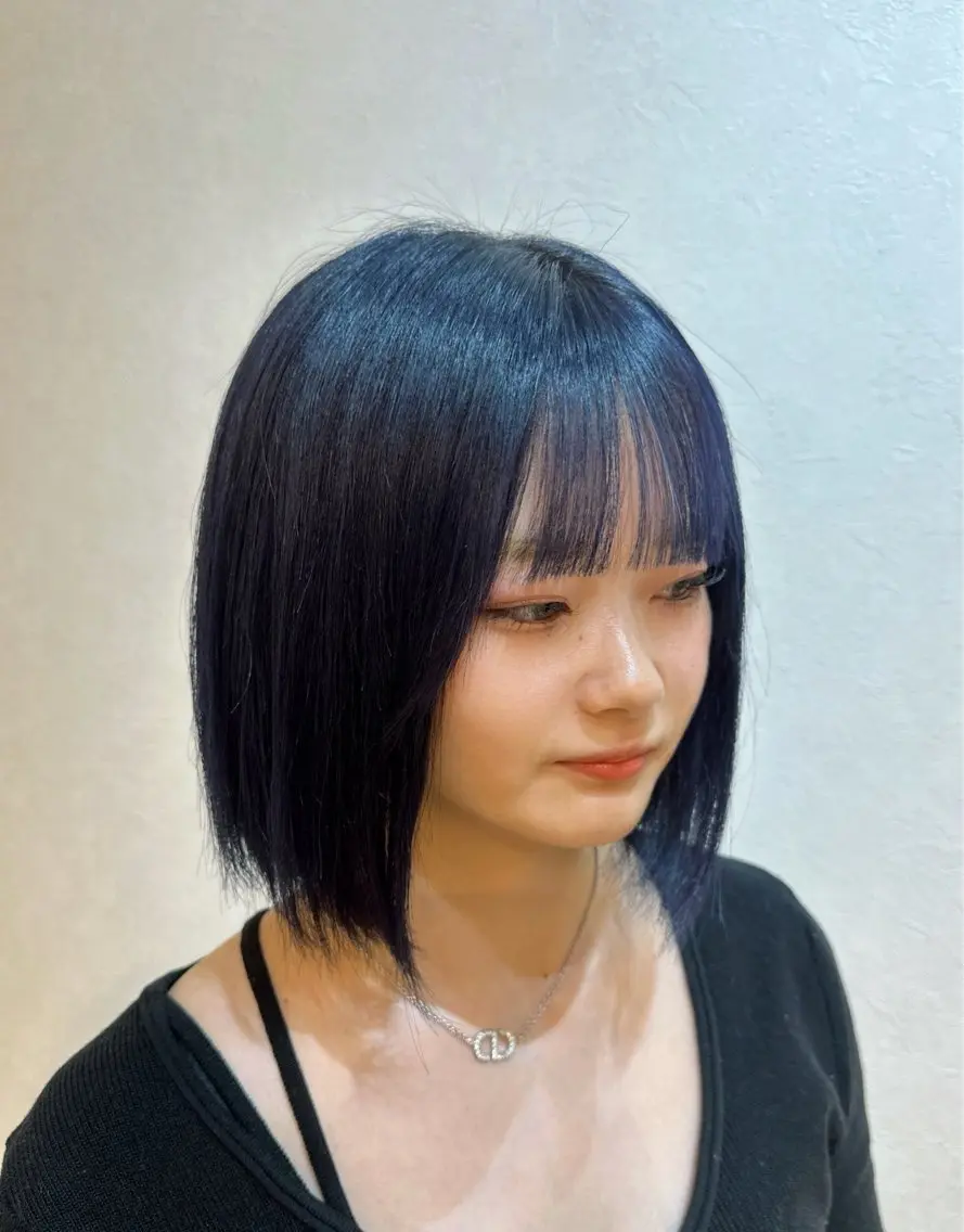 カラー ブリーチ ヘアカラー トリートメント 透明感ブリーチなし Wカラー / 田村のヘアスタイル