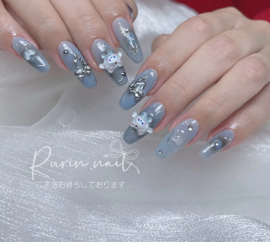 ネイル ハンドネイル ルリン サロン💅のネイルデザイン
