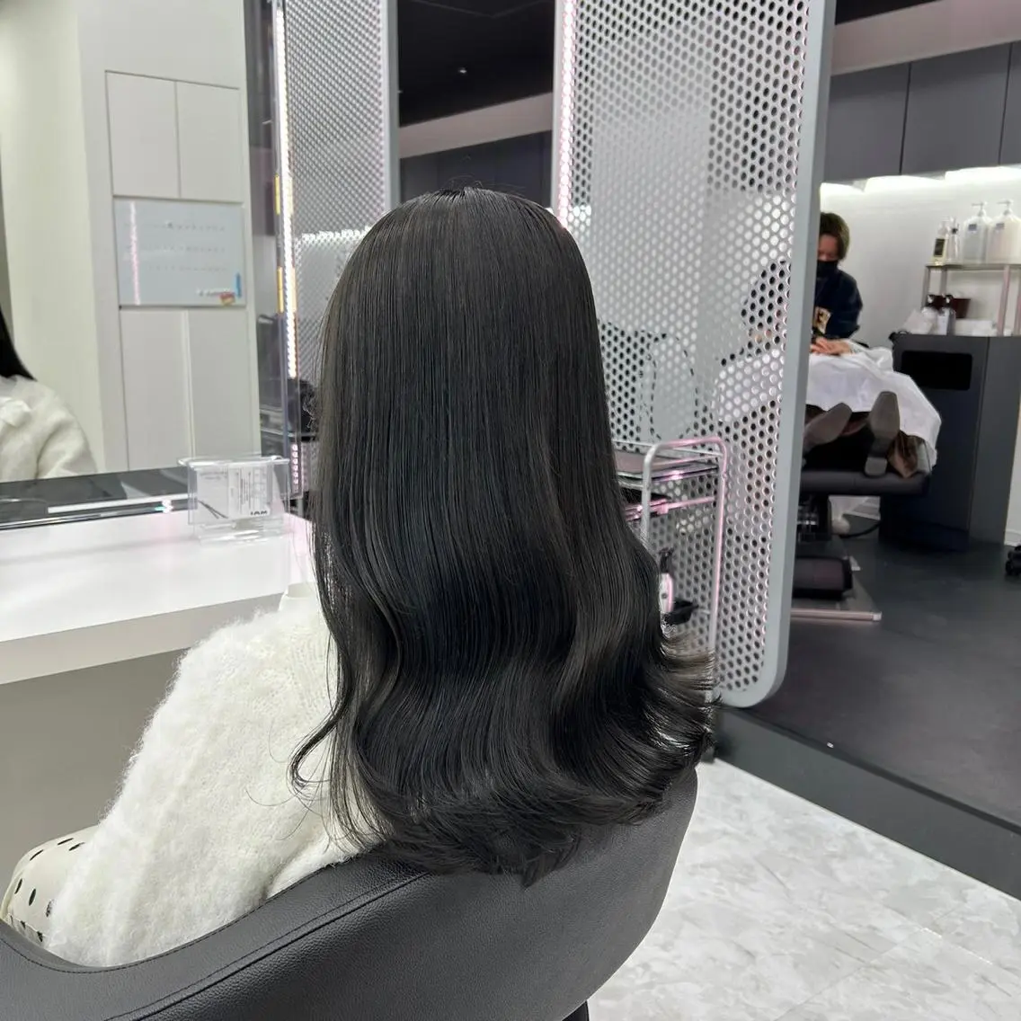 ロング カラー men's特化 値段以上の仕上がりにのヘアスタイル