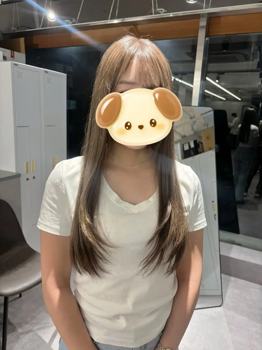 ロング ヘアカラー モデル募集【急募】 神田梨世🪼のヘアスタイル