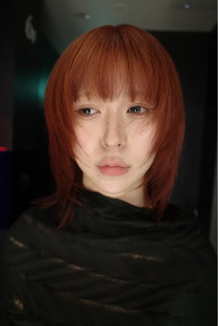ミディアム カラー ヘアカラー カット無料酒井 竜也のヘアスタイル