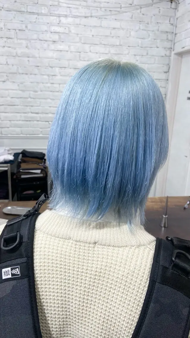 ミディアム カラー ベージュカラー ブリーチ 抜きっぱなしブロンド ブロンド ケアブリーチ 札幌ブリーチカラー/ ダブルカラー/ドイのヘアスタイル