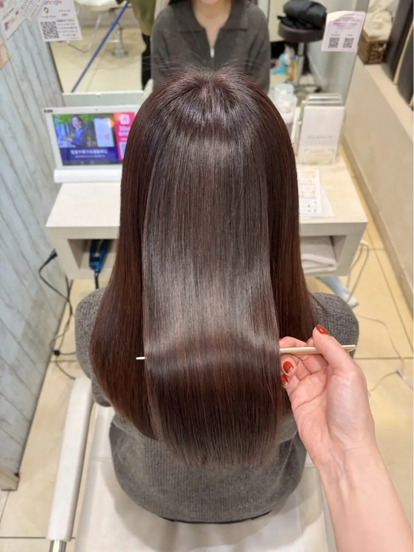 カラー ヘアカラー [髪質改善カラー] 光^._.^のヘアスタイル