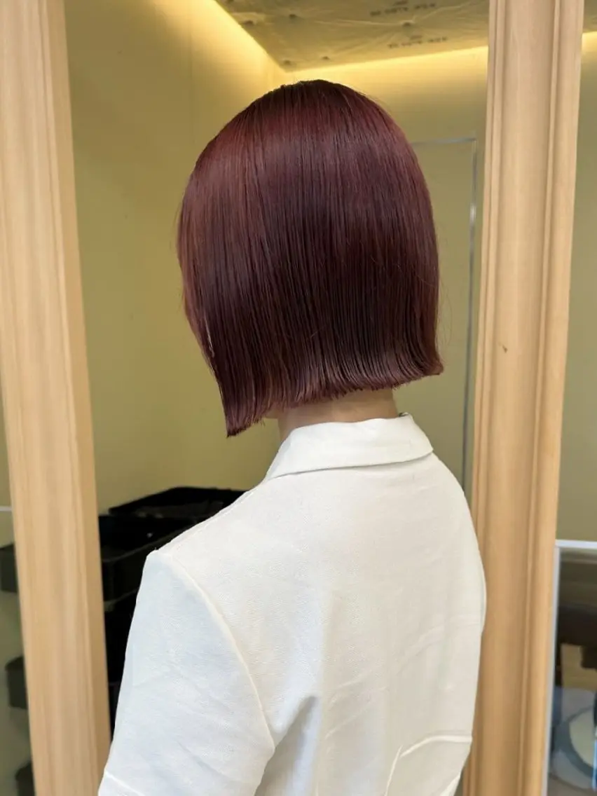 ボブ人気No,1✨ TAME副店長のヘアスタイル