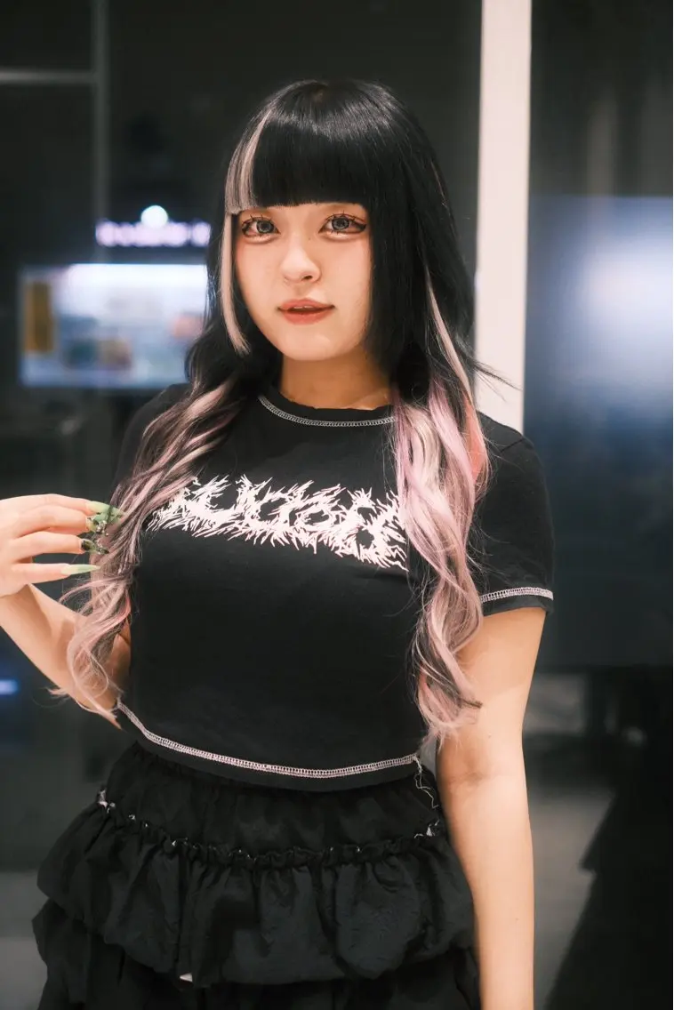 ロング カラー ヘアアレンジ ヘアカラー エクステ 個性爆弾💣 ダブルカラー/ゆかのヘアスタイル