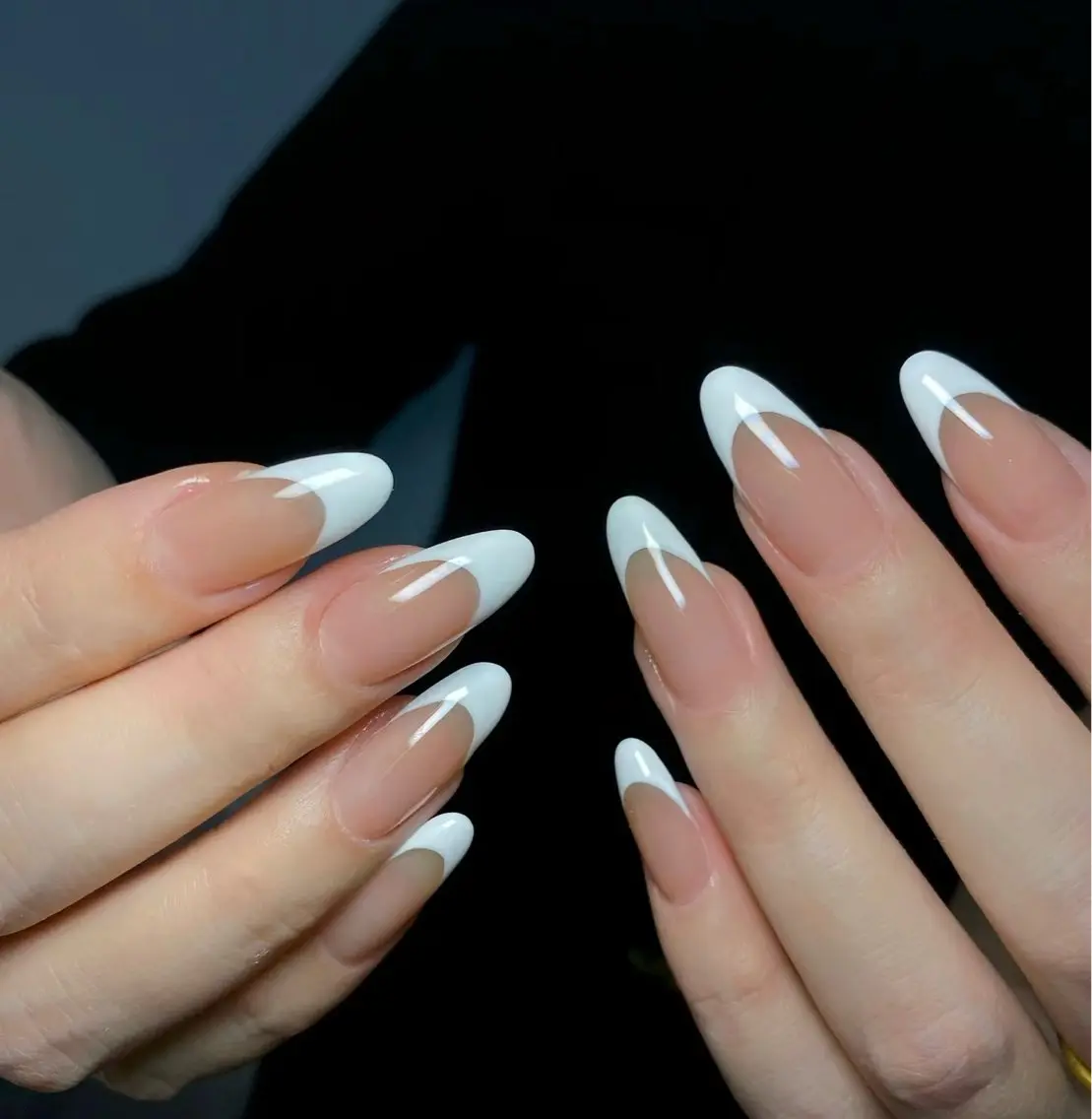 【HAND】フレンチネイル💫ラメライン追加✨🆗の写真
