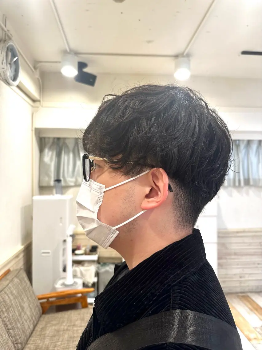 メンズ カット 岡本 葵のヘアスタイル