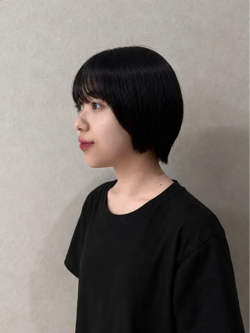 【女性/ご新規】小顔似合わせ 丸みショートカットの写真