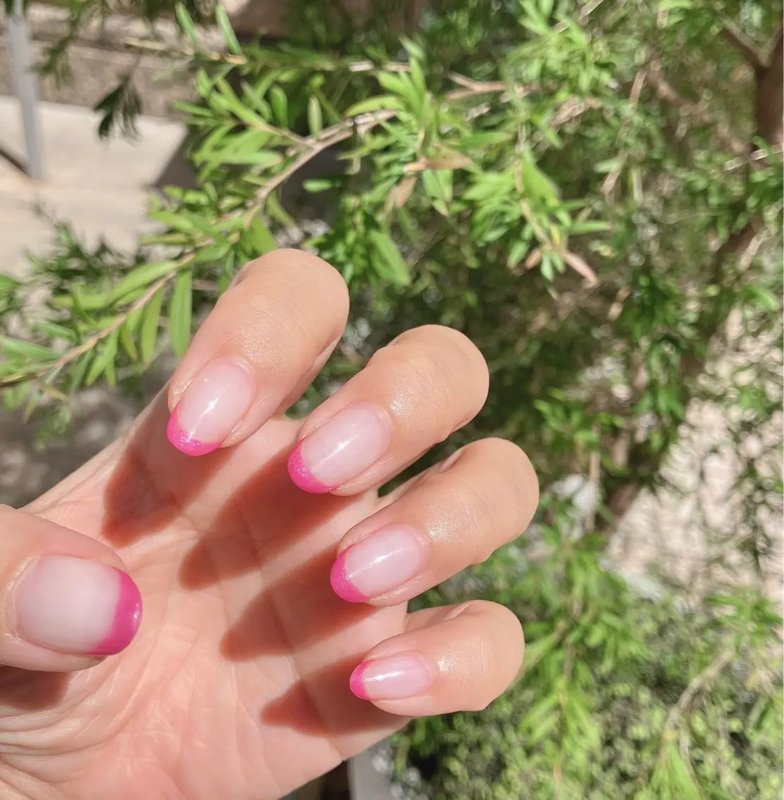 ネイル クリアネイル フレンチネイル ハンドネイル nails 🎀meのネイルデザイン