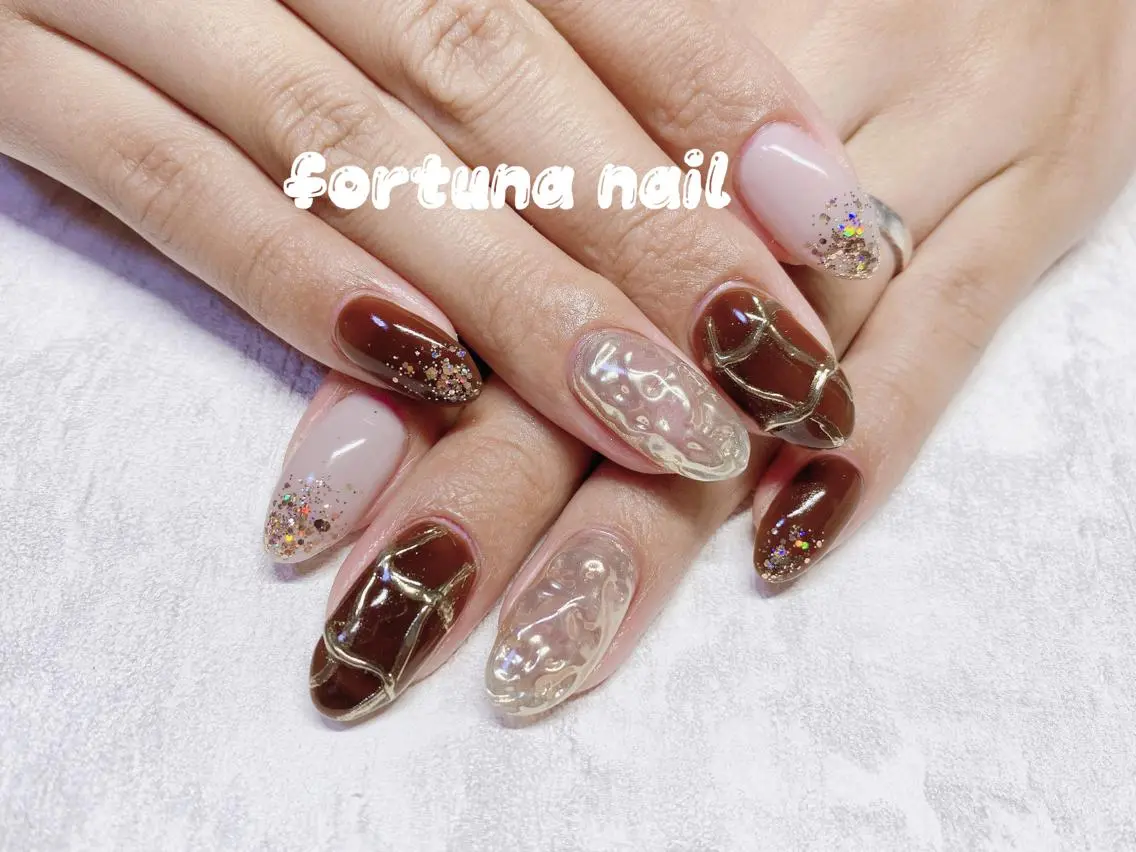 ネイル Nail •Head スパFortunaのネイルデザイン