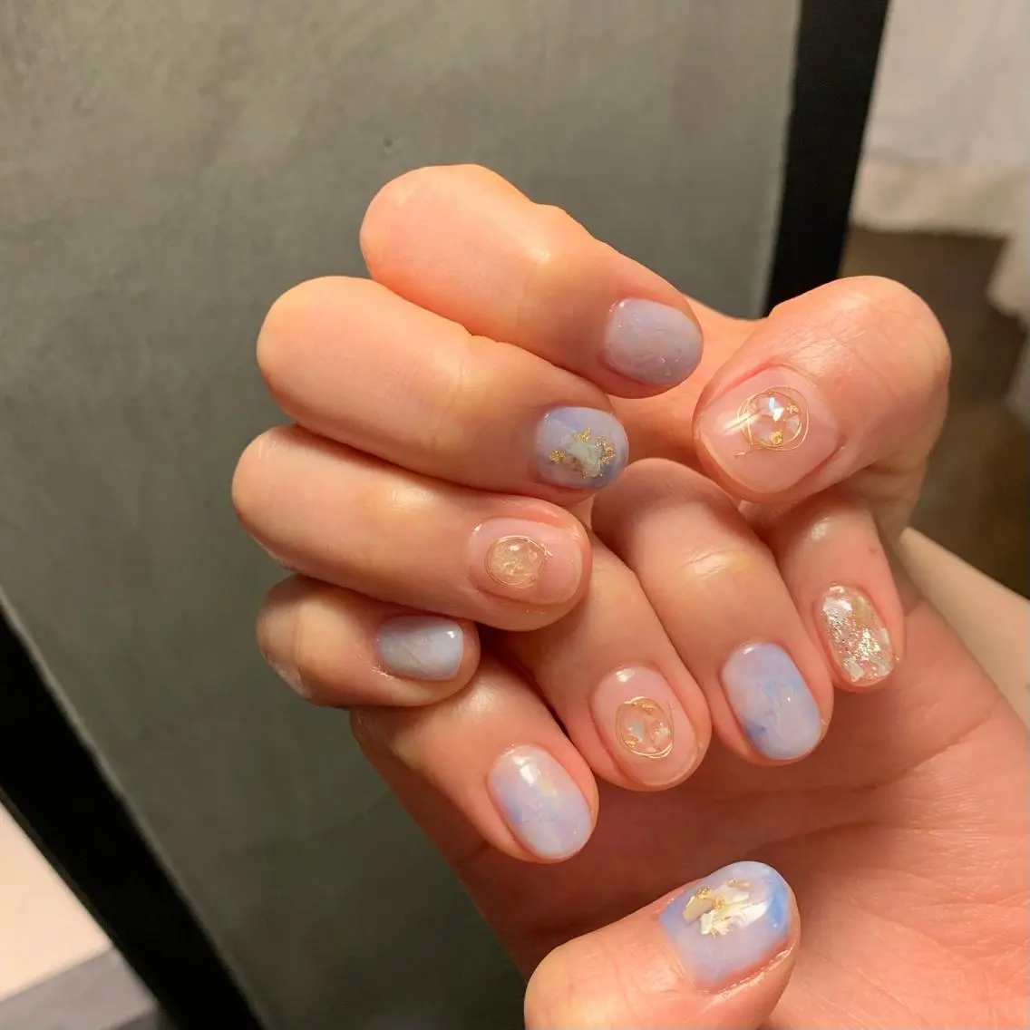 ネイル クリアネイル Cachette miyukiのネイルデザイン