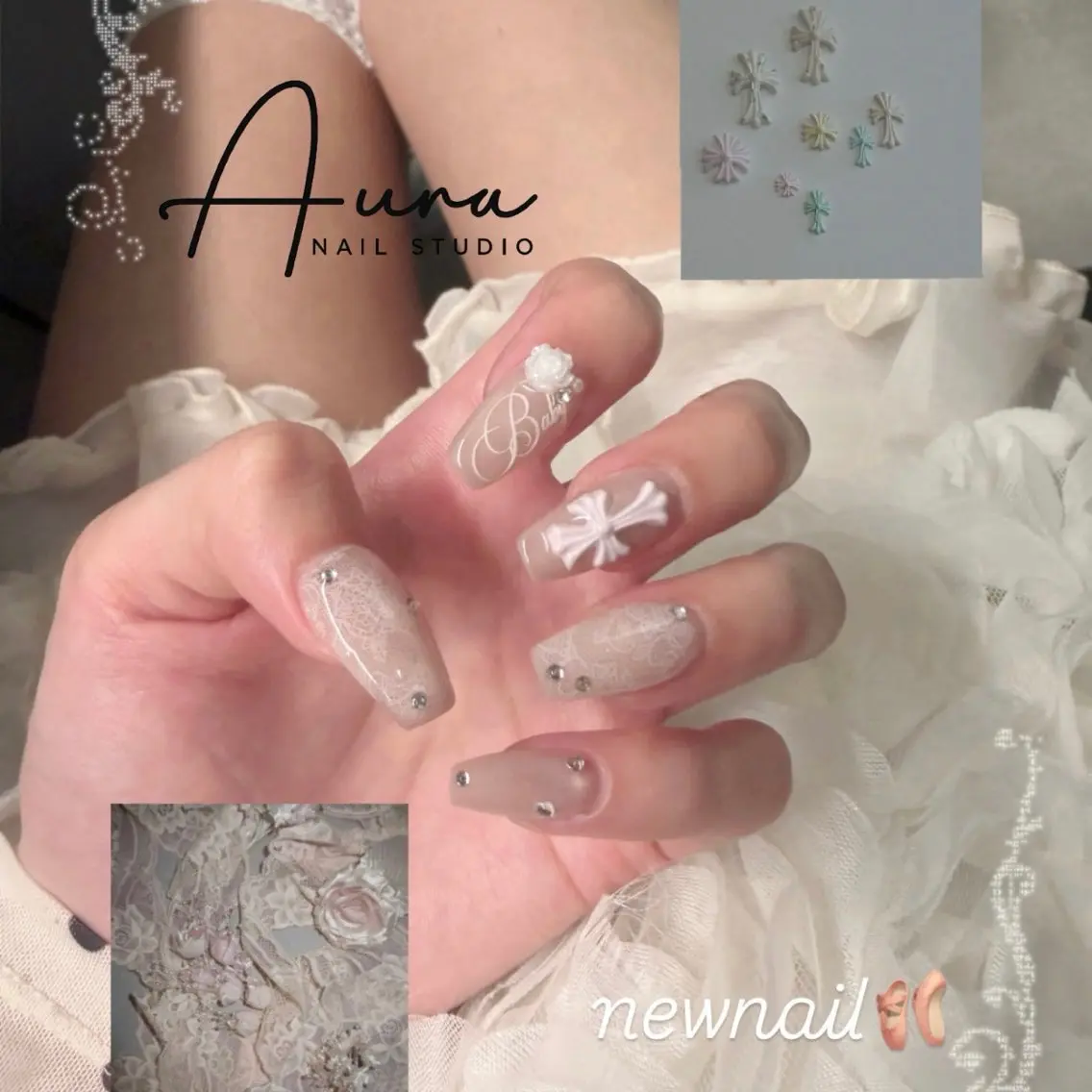 ネイル ハンドネイル Aura Nail Studioのネイルデザイン