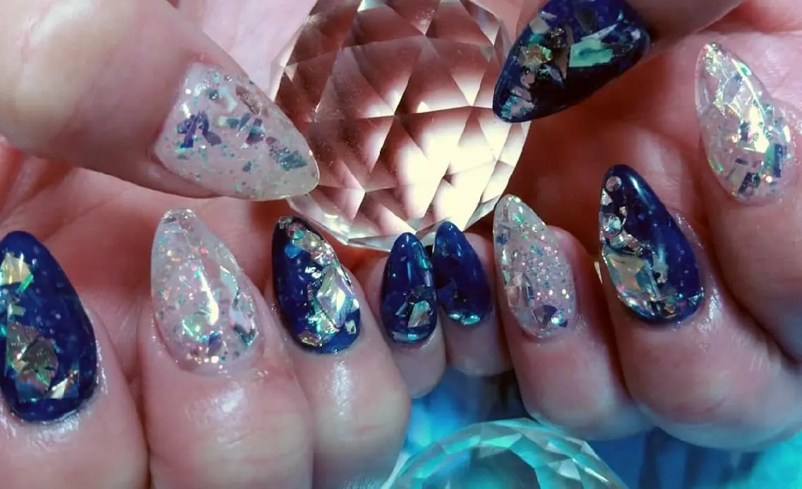 ネイル ゴージャス ホログラムネイル ハンドネイル chakky nailsのネイルデザイン