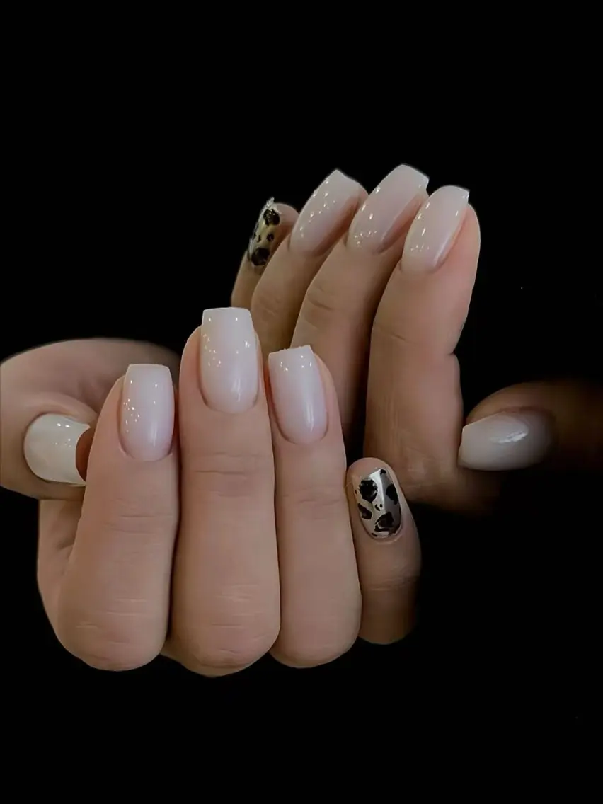 ネイル フラワーネイル フレンチネイル ジェルネイル ガラスフレンチ ハート ハンドネイル BabyYouMi nailのネイルデザイン